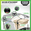 Strong Strap™ Stretch Latch (Trash Can Lid Lock)