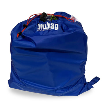 blubag Reusable Recycling Bag, 13 Gal Tall Kitchen Drawstring, 1-Pack