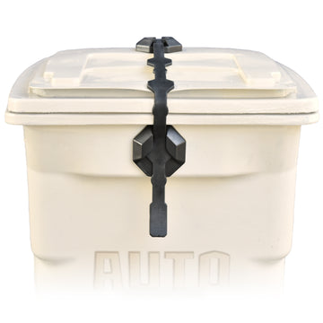 Strong Strap™ AUTO Stretch Latch, Lid Lock for Trash Cans