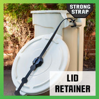 Strong Strap™ Stretch Latch (Universal Lid Lock for Outdoor Garbage Cans)