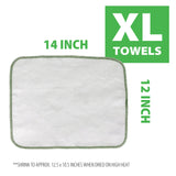 Tough Towels | 1 Roll of 21 Reusable Paper Towels, Large, Washable, Absorbent, HydroDiamond Cotton